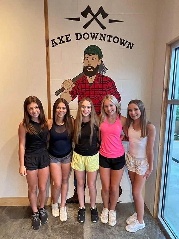 axe throwing birthday parties at Axe Downtown
